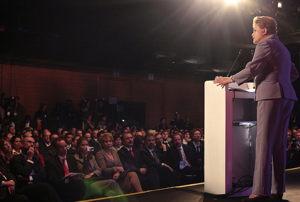 Dilma Rousseff: Vai ter de olhar a questão etária do país | Fernando Donasci/Reuters