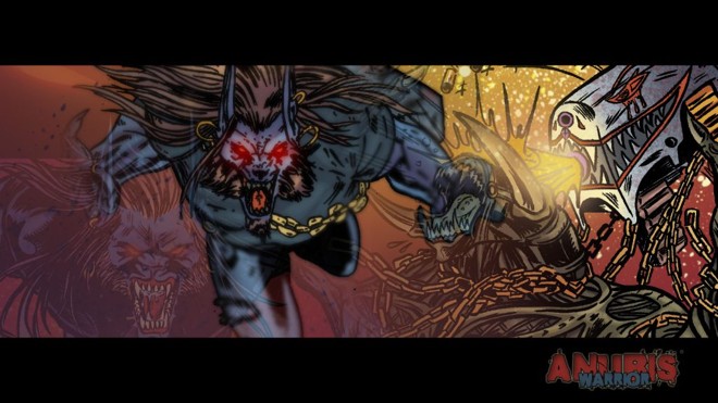 Com o seu personagem Anubis Warrior, o quadrinista Fábio Chibilski fechou um acordo para produzir duas revistas de 32 páginas | 