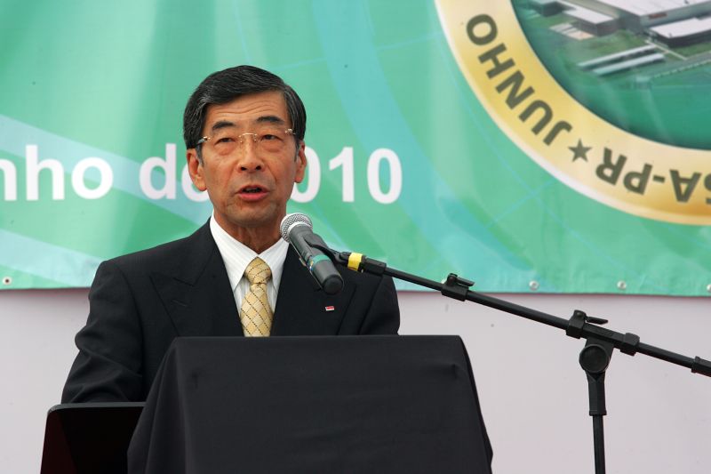 Masahiko Goto, presidente mundial da Makita, salientou que fábrica foi erguida em meio à crise: confiança | Henry Milleo/ Gazeta do Povo
