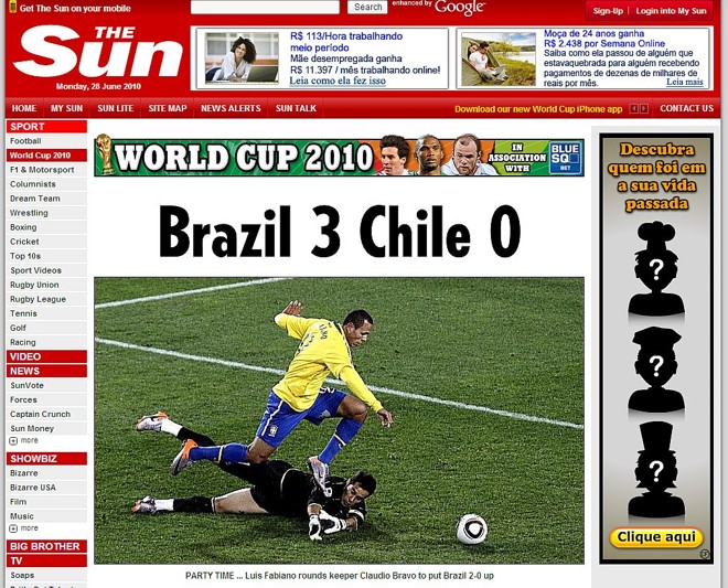 The Sun considera estilo ortodoxo de Dunga como fundamental para a vitória |