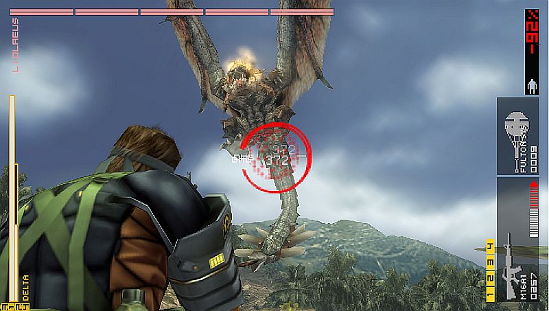 Screenshot de Peace Walker: um bom título, que fecha lacunas na saga MGS e tem acabamento de primeira | Divulgação/Sony