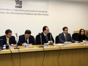 Seminário sobre pirataria em São Paulo | Divulgação / Escola Superior do Ministério Público