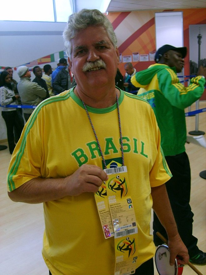 Georges Pereira: três ingressos comprados de última hora |
