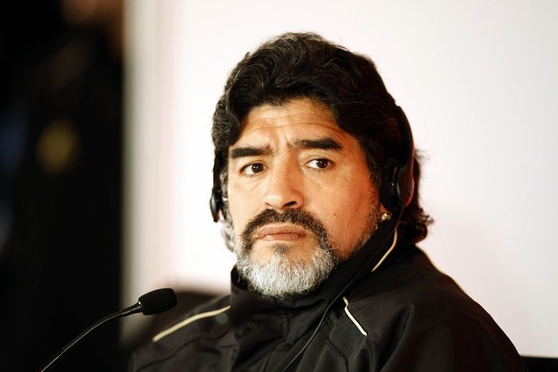 Maradona com a língua afiada | Valterci Santos / Agência de Notícias Gazeta do Povo