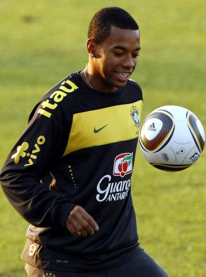 Robinho não teme violência dos chilenos | Valterci Santos / Agência de Notícias Gazeta do Povo