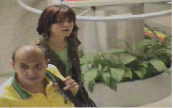 Casal de europeus no aeroporto de Curitiba | Divulgação/Polícia Federal