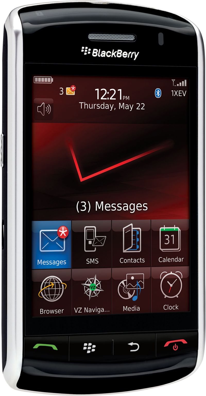 Storm, celular sensível ao toque da RIM | Divulgação