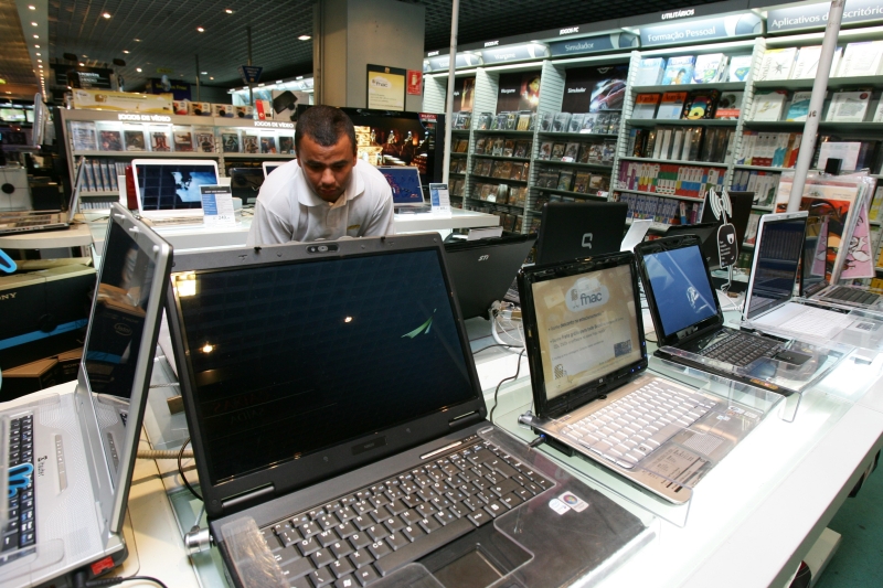 Loja de produtos de informática: do total de computadores comercializados, 39% são notebooks | Arquivo/ Gazeta do Povo