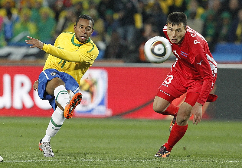 Robinho: alento para o bom futebol | Valterci Santos/ Gazeta do Povo enviado especial