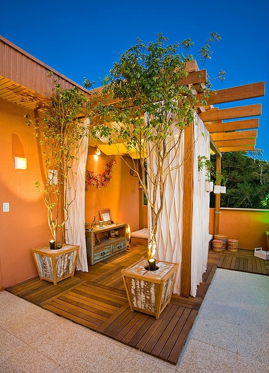 Solarium Sustentável, projeto de Teresa Gomes e Tobias Machado/Casa Cor PR | Rodrigo Ramirez/Divulgação