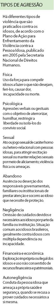 Veja os tipos tipos de violência que são praticados contra os idosos |