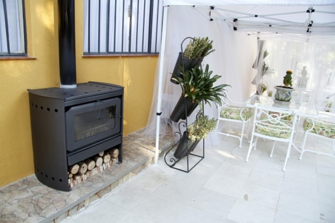 Vesúvio, da Labro Fuego, no espaço de Lupercio Souza/Casa Cor PR |