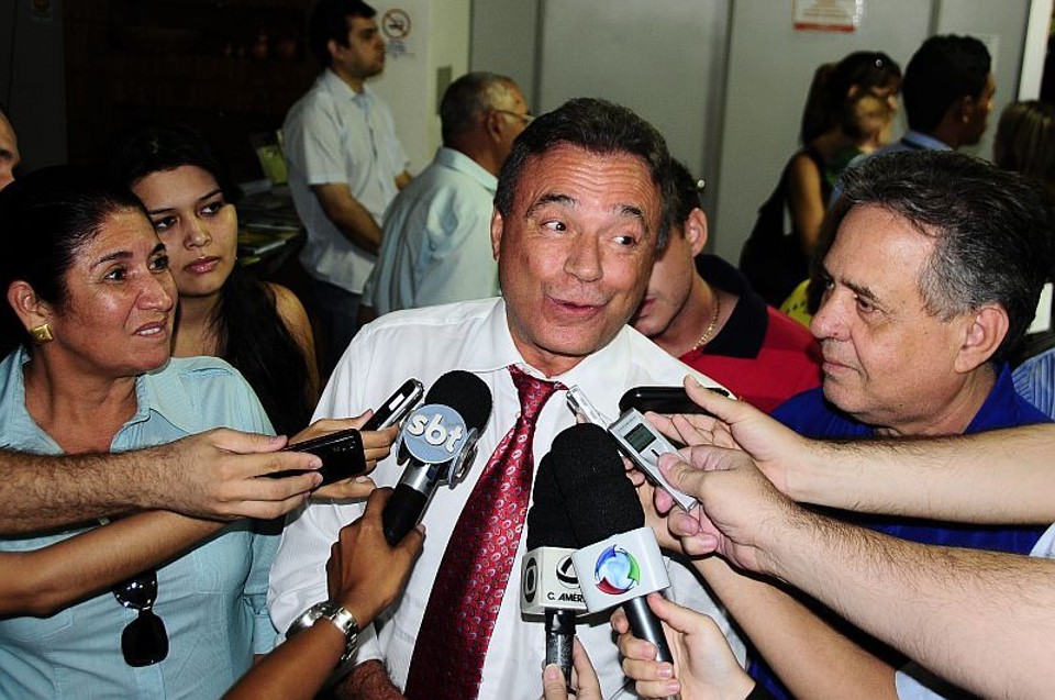 Alvaro Dias, uma das vozes mais altas contra Lula. | Jana Pessôa/Diário de Cuiabá