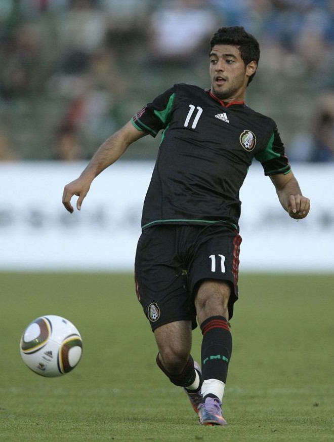Carlos Vela, revelação mexicana, pretende estragar a festa dos anfitriões |