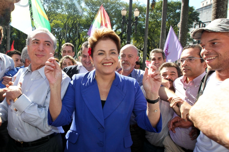 Dilma Rousseff: no meio do povo. | Roberto Stuckert Filho/Ag. Câmara