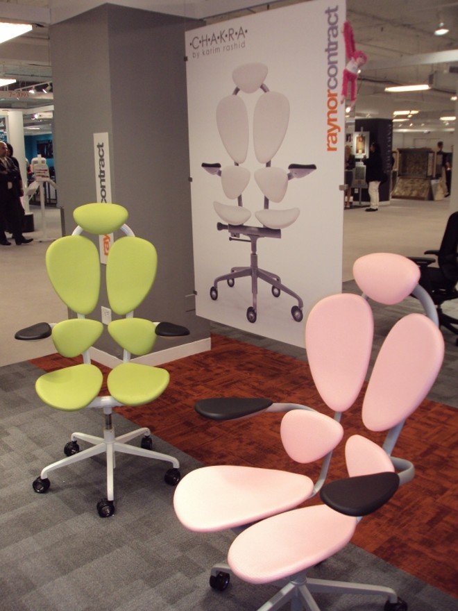 Cadeira Chakra, de Karim Rashid: para eliminar tensões do corpo |