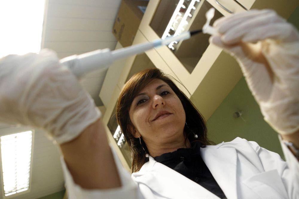 Paula e seus alunos desenvolveram um teste de suscetibilidade genética para doenças bucais: parceria bem-sucedida com a iniciativa privada | Priscila Forone / Gazeta do Povo