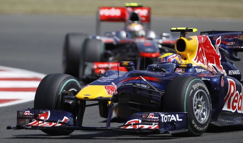 Webber vence em Silverstone e provoca companheiro de RBR | Steve Crisp / Reuters