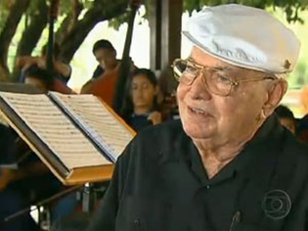 Cussy Almeida foi fundador e coordenador musical da Orquestra Criança Cidadã | Reprodução/TV Globo
