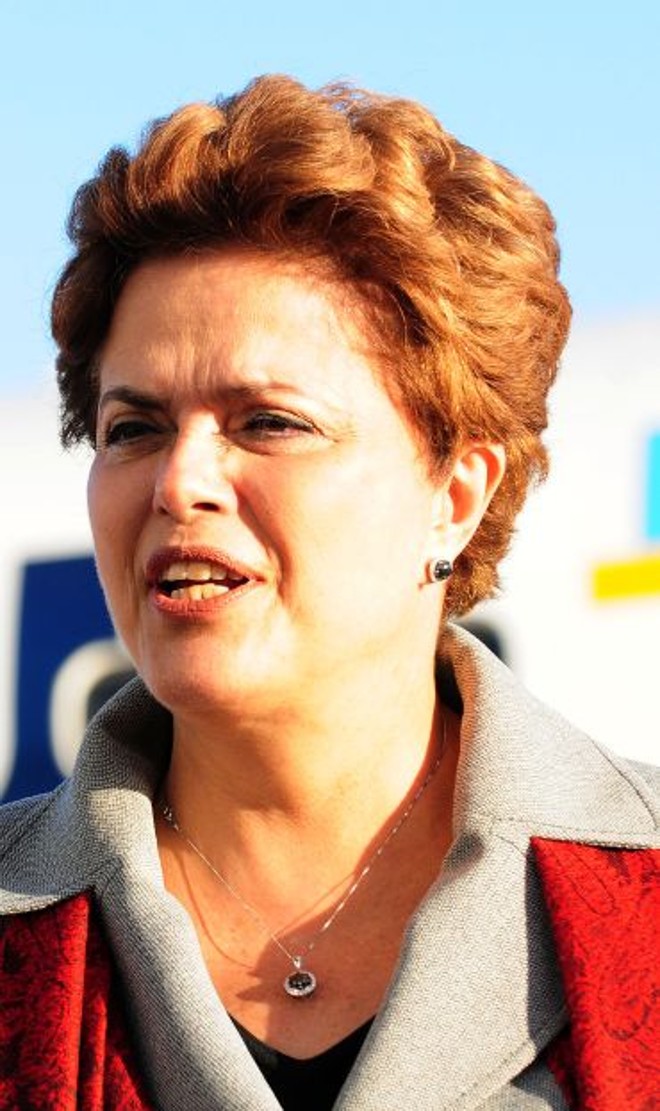 Dilma: nada de discurso radical a esta altura. |