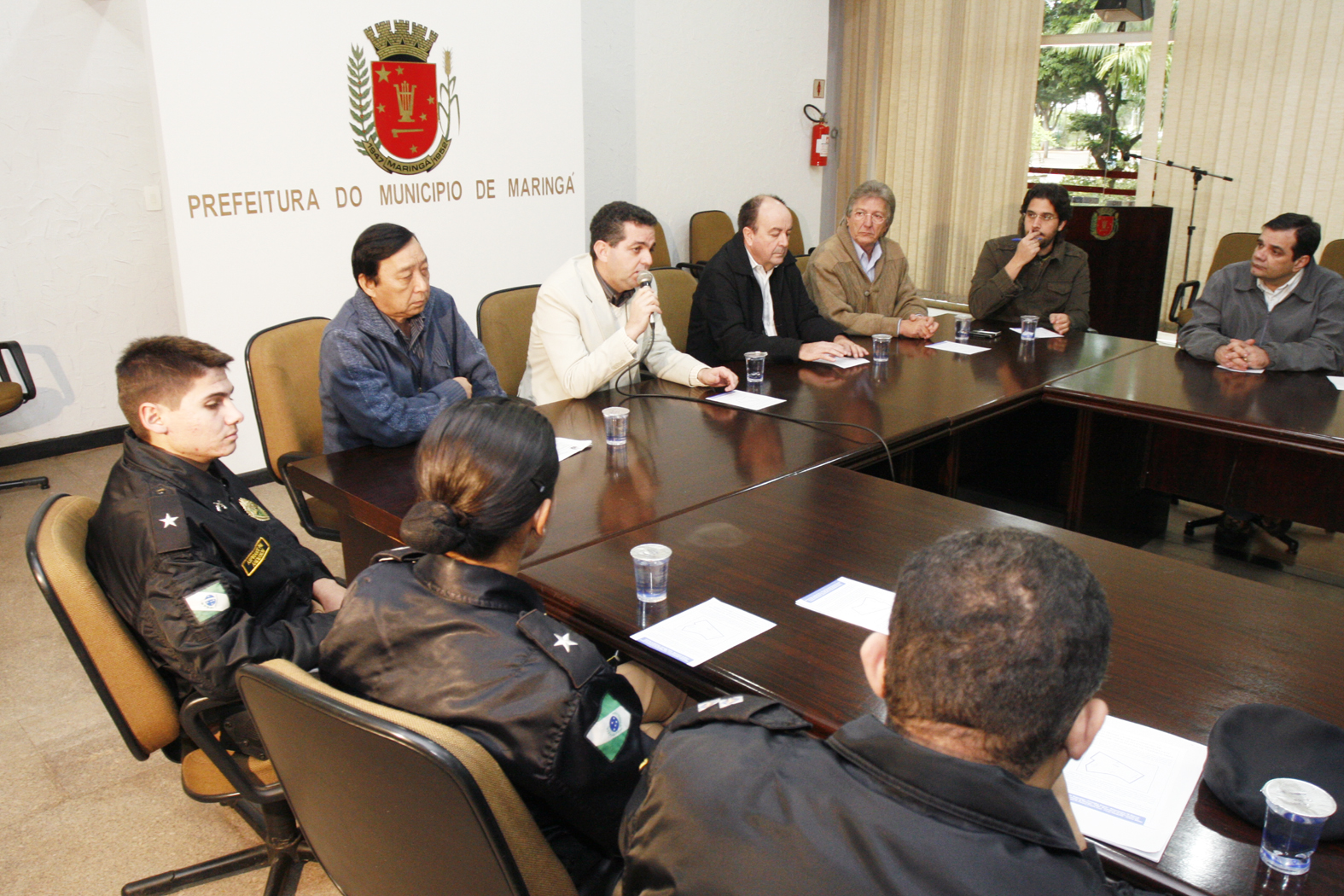 Integrantes da Força-Tarefa definiram ações que serão realizadas a partir de sexta-feira no entorno da UEM | Assessoria de comunicação PMM