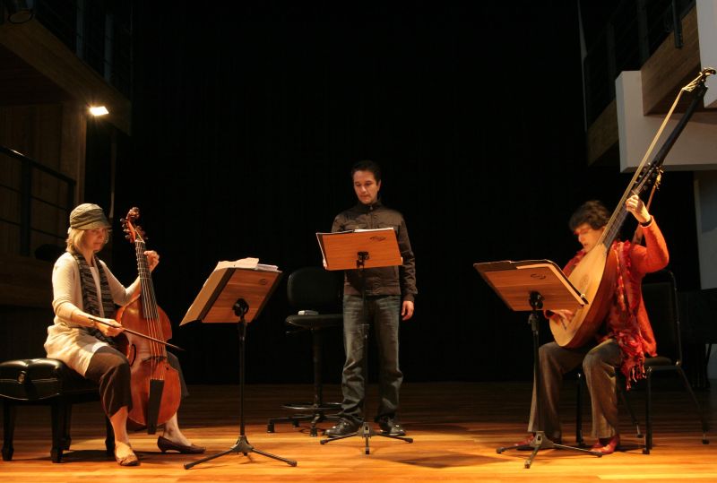 Joëlle Morton, Paulo Mestre e Silvana Scarinci: música pop em formato barroco serve para ilustrar todas as fases de uma vida | Luiz Cequinel / Divulgação