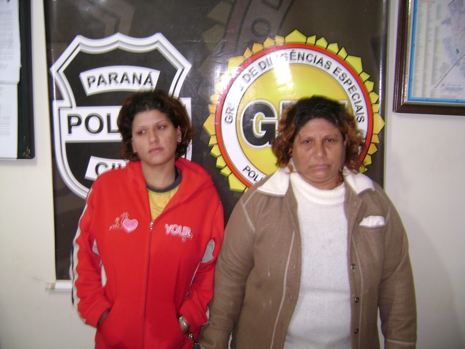 Mulheres estão presas em Cascavel | Sesp