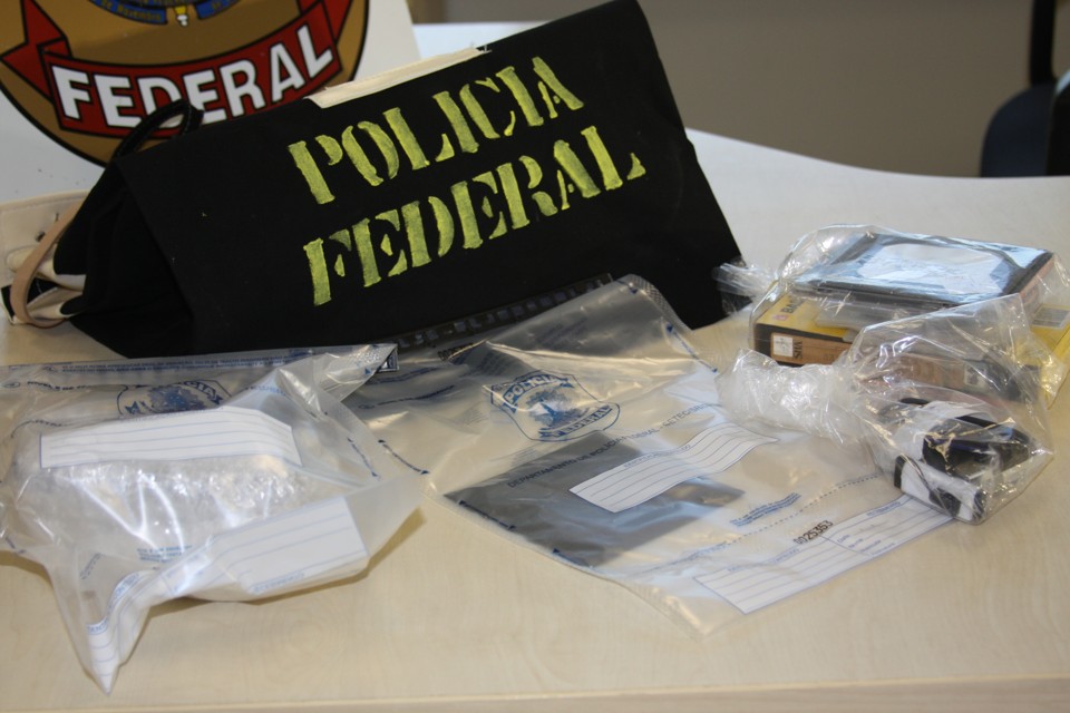 No Espírito Santo, a PF cumpriu um mandado de busca e apreensão e prendeu uma pessoa | Polícia Federal / Divulgação
