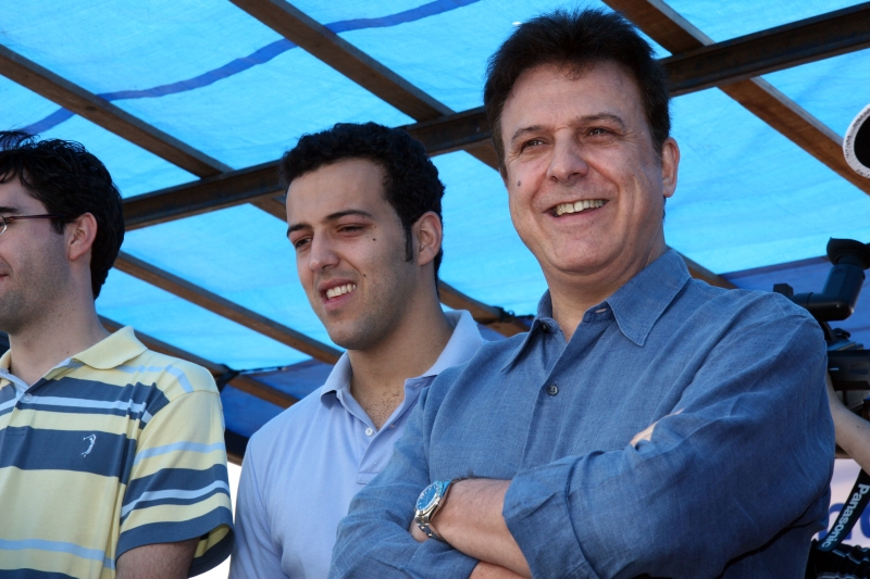 Bernardo Carli, ao lado do pai: prefeito de Guarapuava tenta eleger novo sucessor, depois de acidente com Carli Filho | Henry Milleo/ Gazeta do Povo