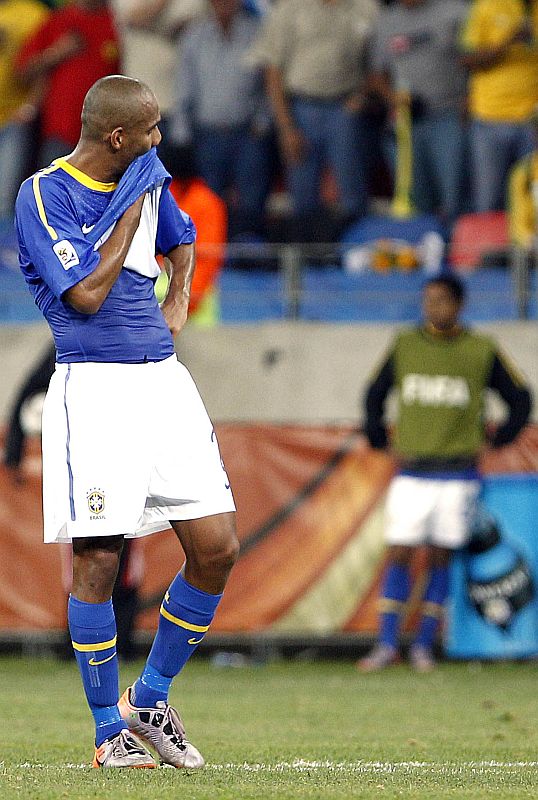Maicon, abatido com eliminação | Valterci Santos / Agência de Notícias Gazeta do Povo