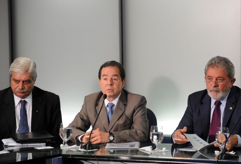 O ministro Sérgio Resende e o presidente Lula: reciclagem de planos de inovação | Fabio Pozzebom/ABr