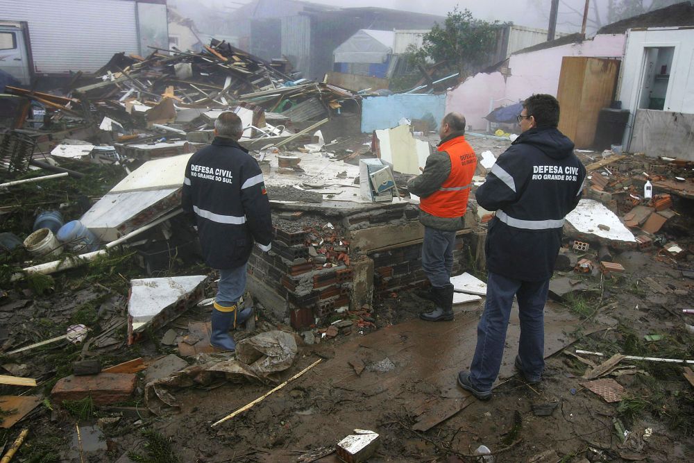 Vendaval atingiu o município de Canela e deixou estragos: ventos chegaram a 124 Km/h | Itamar Aguiar / Palácio Piratini