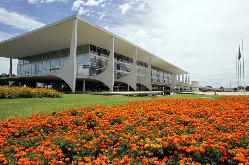 Vista do Palácio do Planalto: site do governo federal foi considerado o mais transparente do país, com nota 7,56 em uma escala de 0 a 10 | Evaristo Sá/AFP