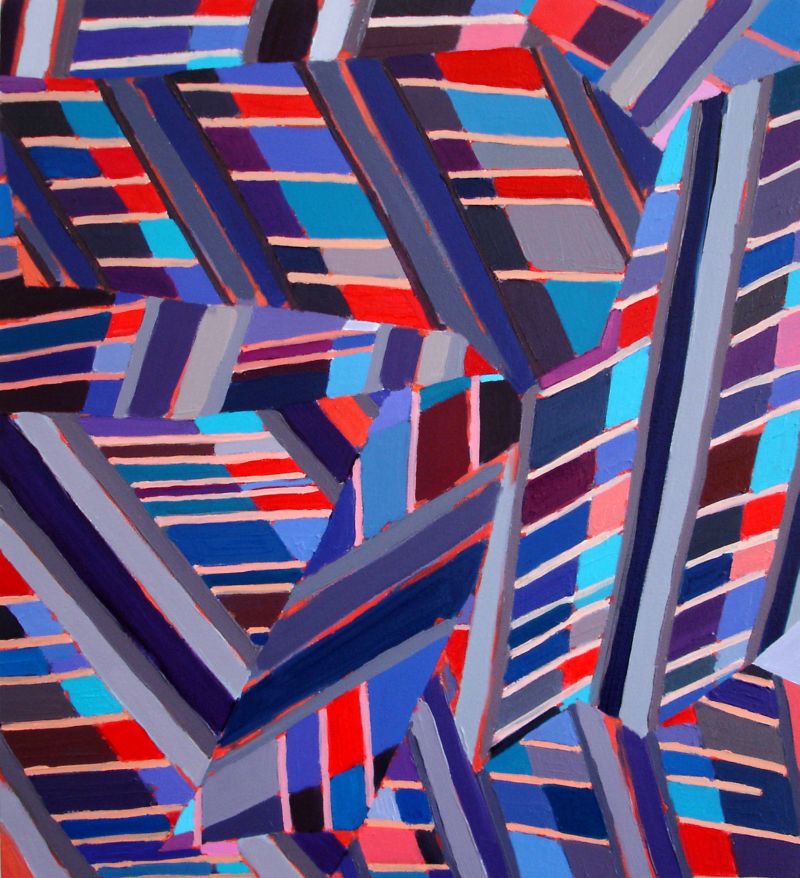 Figuras urbanas se destacam nas pinturas de Francis Rodrigues | Divulgação