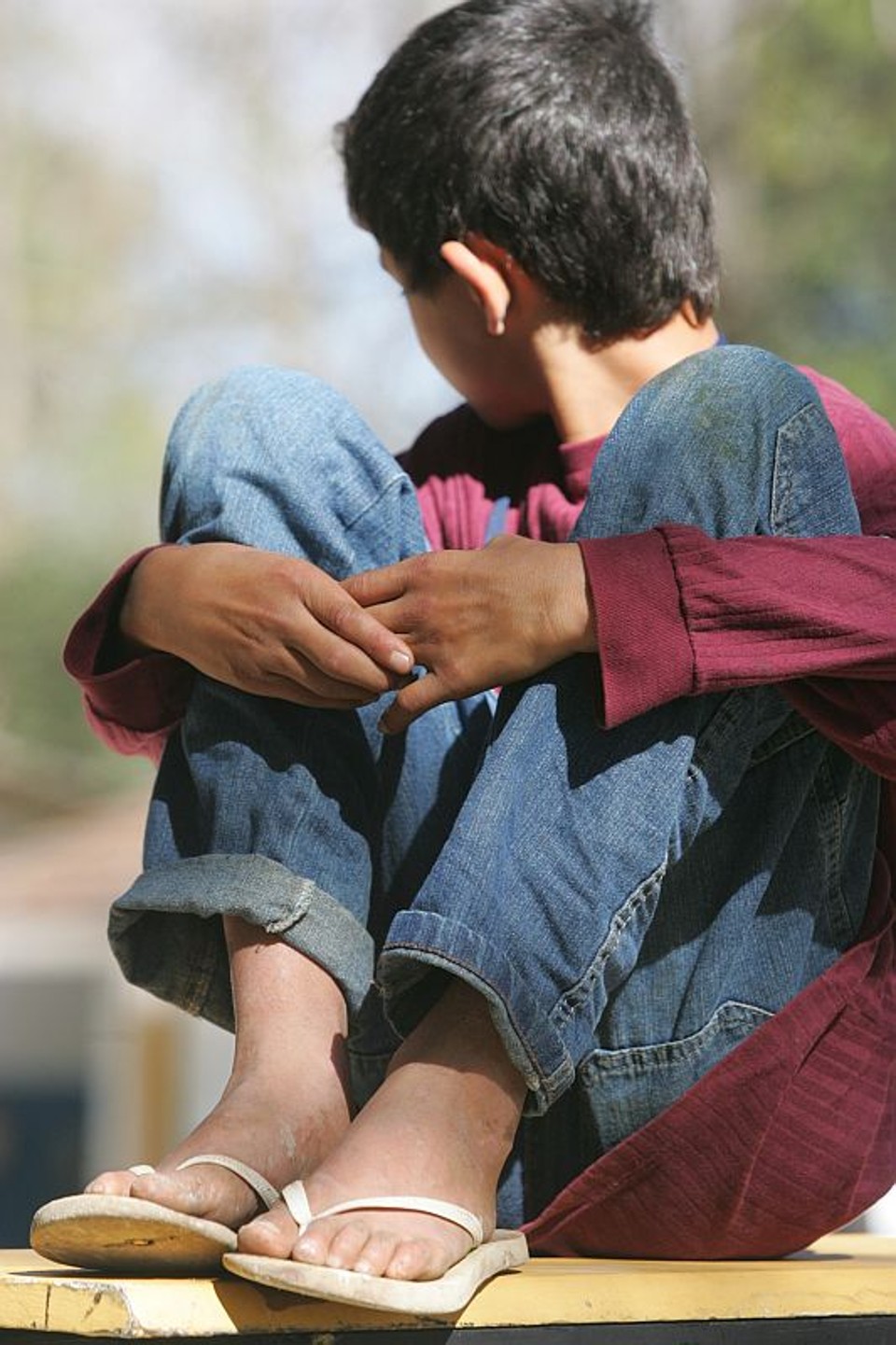 Daniel (nome fictício): crack aos 9 anos, lembranças confusas e fuga | Anieli Nascimento/Gazeta do Povo