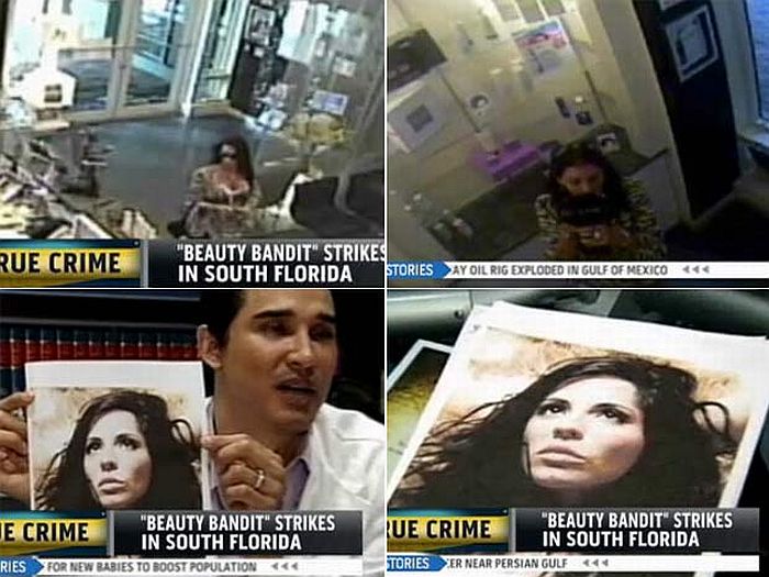 "Bandida bonita" tem aplicado golpes em clínicas de beleza | Reprodução/NBC