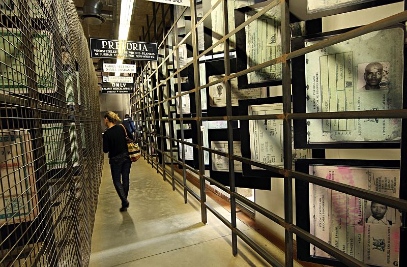 Museu do Apartheid, em Johannesburgo, relembra todas as atrocidades cometidas contra a população negra da África do Sul | Albari Rosa/ Gazeta do Povo enviado especial