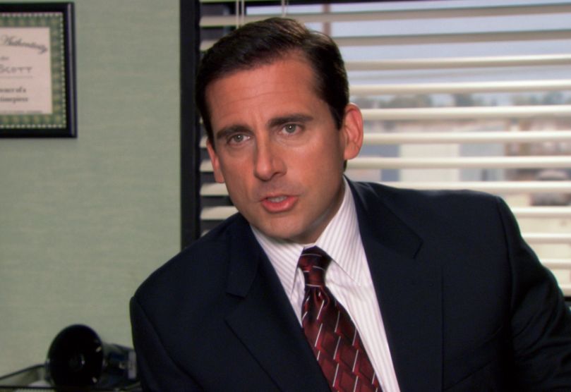 Aos 47 anos, Steve Carell grava a última temporada como intérprete de Michael Scott, um líder egocêntrico e folgado | Fotos: Divulgação