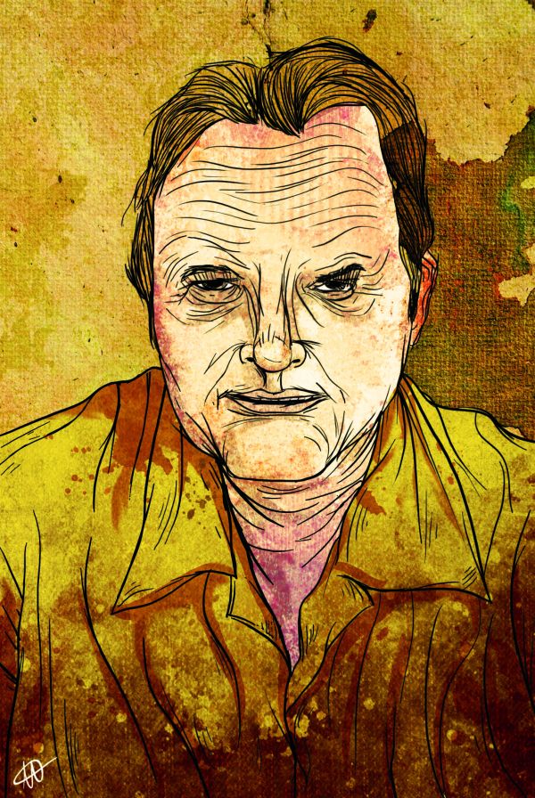 Denis Johnson: vencedor do Prêmio Nacional do Livro, nos EUA, por Árvore de Fumaça | Ilustração: Marcos Mello