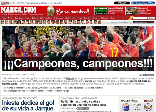 Andrés Iniesta é o paradigma da humildade para o Marca |