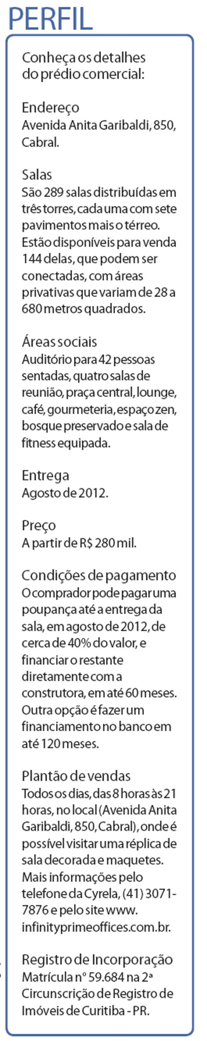 Conheça os detalhes do prédio comercial |
