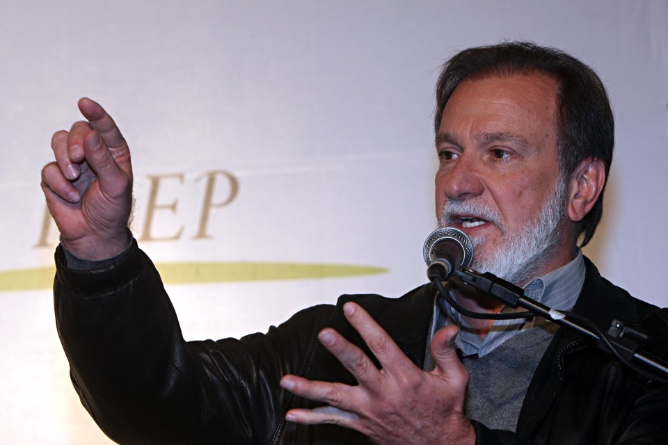 O candidato do PDT ao governo, Osmar Dias, esteve reunido com produtores rurais na tarde desta segunda-feira em Curitiba | Albari Rosa / Agência de Notícias Gazeta do Povo