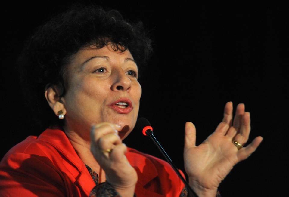 Nilcéa Freire falou na abertura do Fórum de Organizações Feministas para a Articulação do Movimento de Mulheres Latino-Americanss e Caribenhas | (Elza Fiuza/ABr)