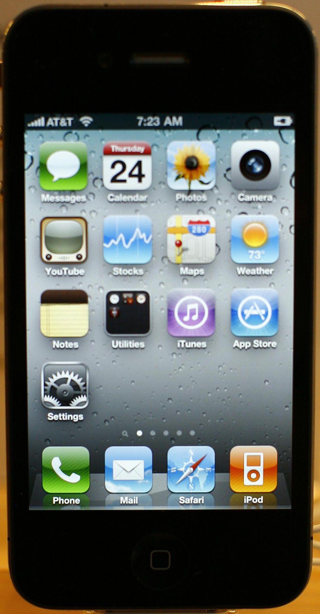 Telefones celulares, como o iPhone, não entrarão na cota de US$ 500 do viajante, caso seja para uso profissional | Eric Thayer/Reuters