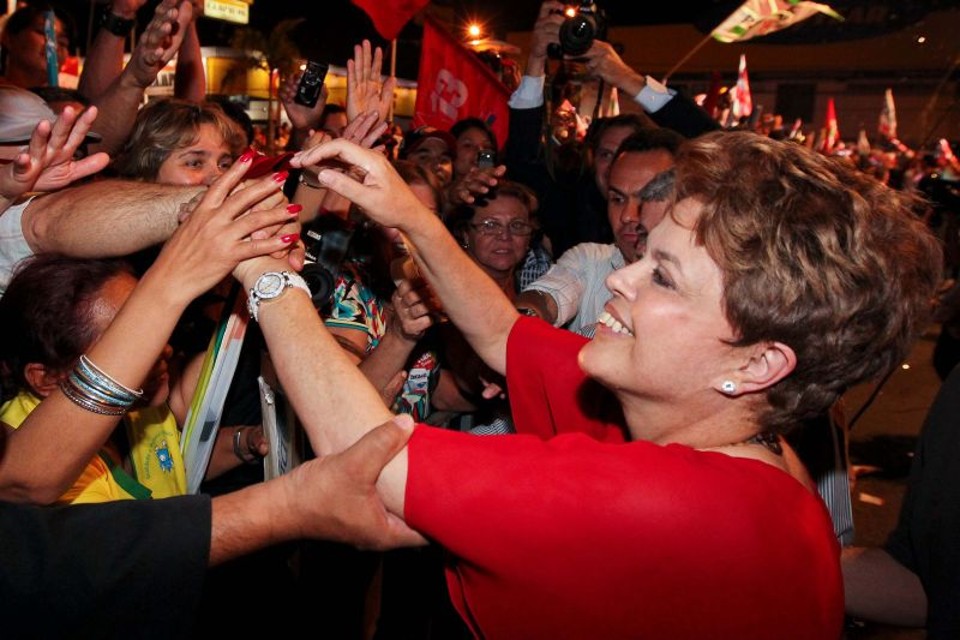 Dilma: tudo para ir para a galera no primeiro turno. | Ricardo Stuckert Filho / AE