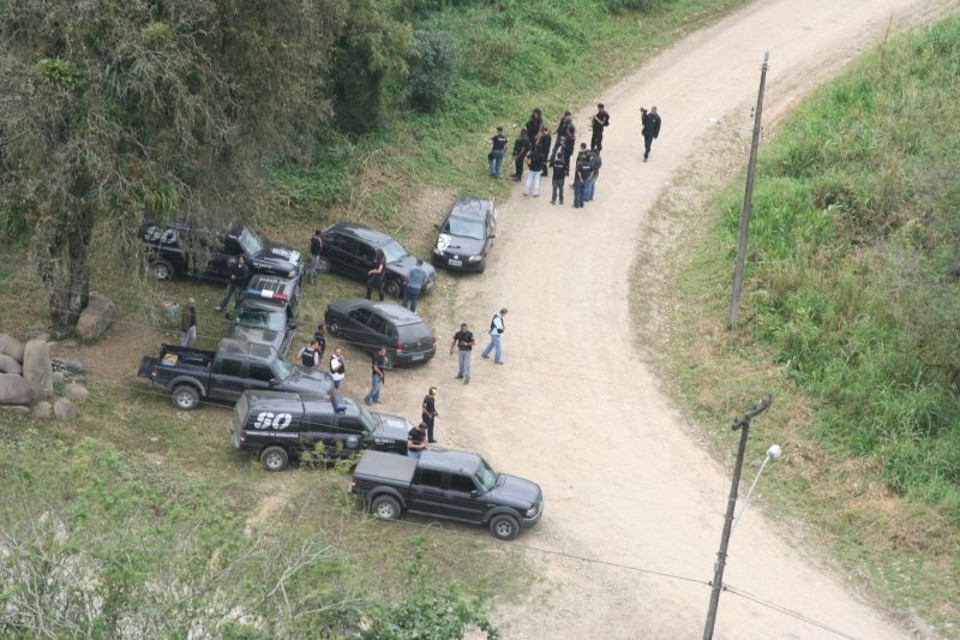 Efetivo policial em busca de fugitivo diminuiu na região de Joinville (SC) | Giovani Santos / SESP