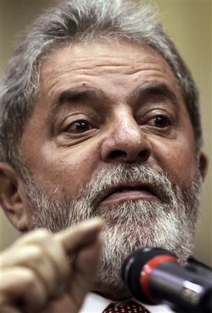 O presidente previu na terça-feira (10) a vitória de Dilma Rousseff nas eleições de outubro, mas admitiu que o pleito pode ser decidido somente no segundo turno | Reuters/Paulo Whitaker