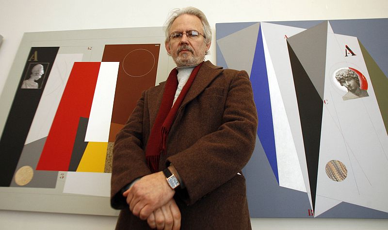 Rones Dumke cria obras a partir de suas próprias experiências, seu universo interior e suas preferências artísticas e filosóficas | Priscila Forone/ Gazeta do Povo