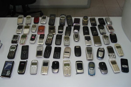 Segundo a polícia, celulares foram apreendidos com o comerciante | Divulgação/SESP