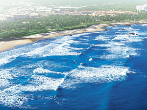 Uma das praias na Costa do Sauípe | Divulgação